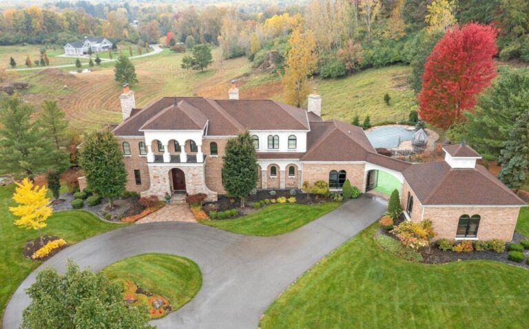 Exceptional Ada, Michigan Residence Offers Unrivaled Views of Grand River Valley for $2.3 Million
