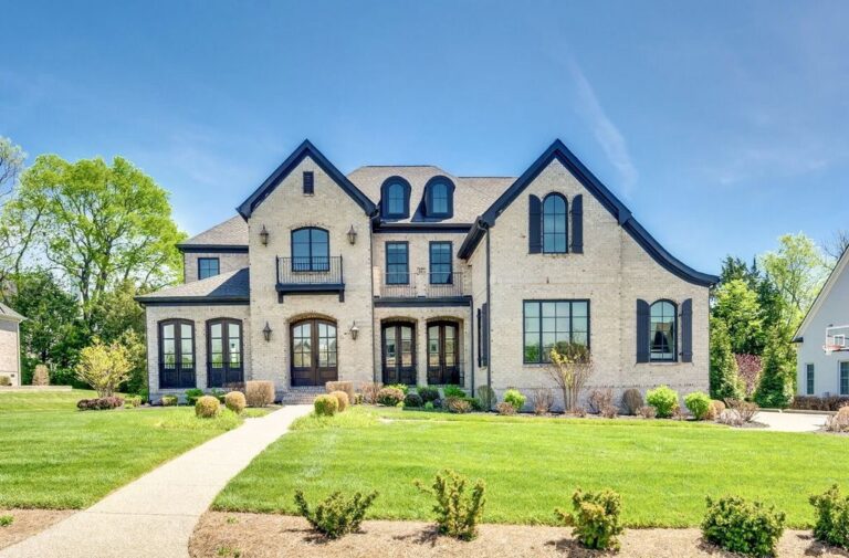 Exceptional Craftsmanship and Unique Details Await in this $2,798,999 Brentwood, Tennessee Home