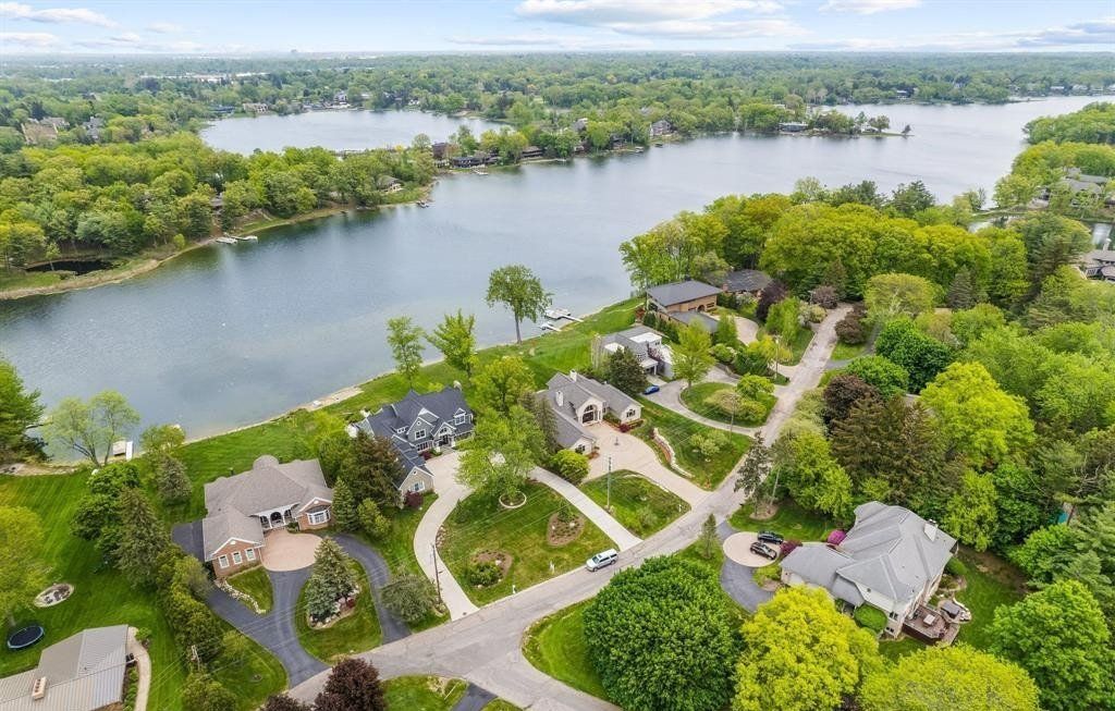 Exceptional Custom-Built Waterfront Home in Bloomfield Hills, Michigan, Priced at $3.8 Million