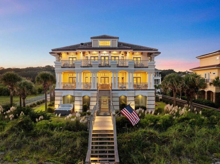 Exclusive Oceanfront Gated Dunes Club Estate Hits the Market in South Carolina for $7.85 Million