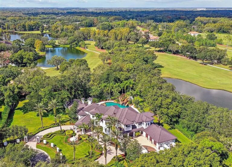 Luxury Living at its Finest in the Heart of Avila Golf and Country Club, Tampa Bay, A $6 Million Masterpiece