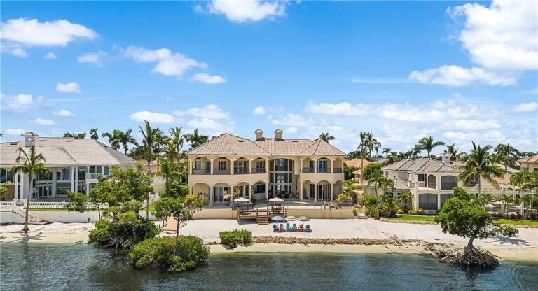 Magnificent 4-Bedroom Waterfront Estate in Fort Myers, Offered at $6.8 Million