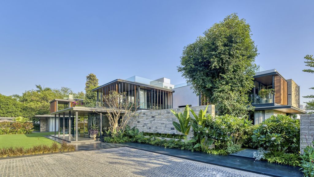 Portico House, A Serene Oasis in India Designed by DADA Partners