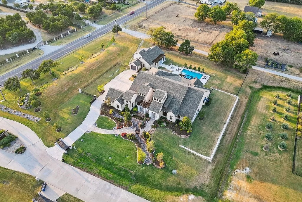 Embracing Elegance and Nature's Bounty: Discover This 7-Bedroom Home in Lucas, TX, Listed at $4,399,900