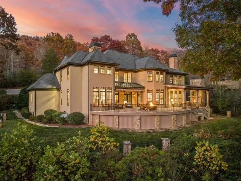 Elegance and Golf Views: A Timeless Mountain Retreat at The Cliffs of Walnut Cove, North Carolina for $3,795,000