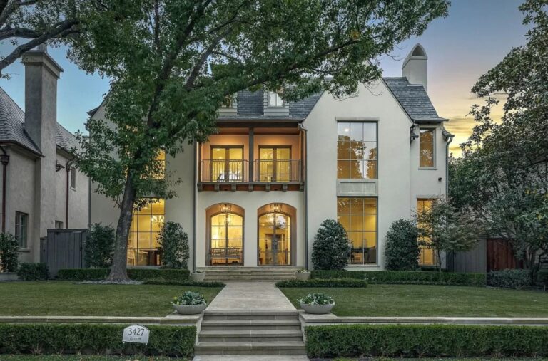 Home in Highland Park, TX: $6,750,000 5-Bed Gem with Seamless Design and Outdoor Luxury