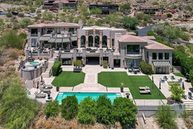 The Iconic Estate with Breathtaking Views and Unmatched Amenities in Paradise Valley Back on The Market for $17,950,000