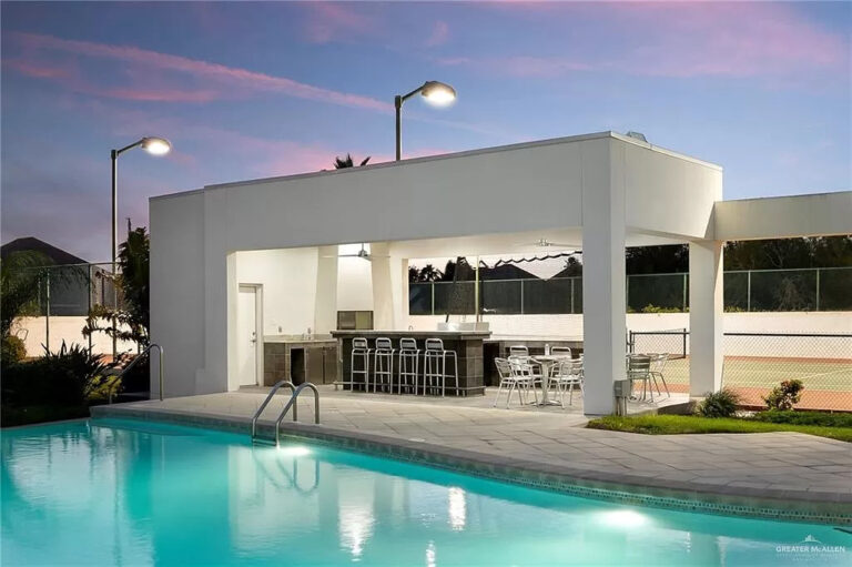 View of Unlocking Luxury: Contemporary Home in McAllen, Texas Hits The Market ...