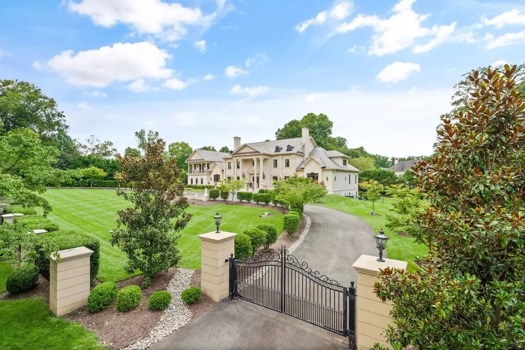 938 Peacock Station Road Home in McLean, Virginia. Embark on an unparalleled leasing experience with Peacock Mansion on Peacock Station Road in McLean. This neoclassical masterpiece spans 20,000 sq ft, boasting 8 bedrooms, 9.5 baths, and exquisite architectural details. 