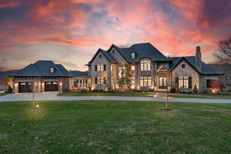 A Custom-Built Gem on 3.69 Acres in Brentwood, Tennessee Offered at $6.59 Million
