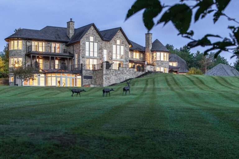 A European-Style Country House in Stowe, Vermont is on Sale for $20 Million