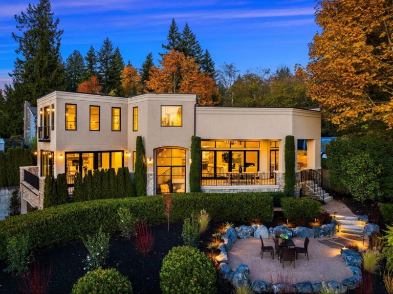 A Spectacular Contemporary Chateau in Kirkland Highlands, Offered at $3,799,998