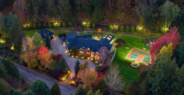 Cantergrove Estates Home in Issaquah, Washington Offers Resort-Style Living for $4.9 Million