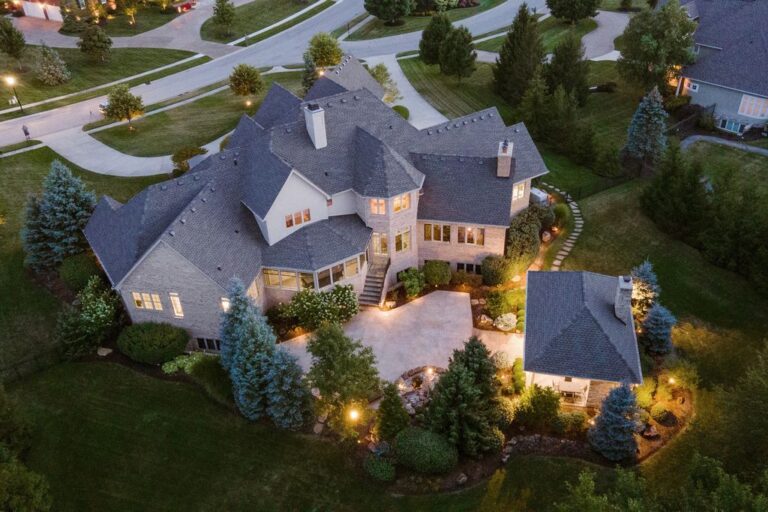Immaculate Two-Story Custom Estate in Carmel, Indiana