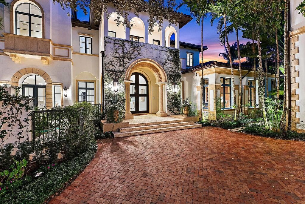 Discover the epitome of luxury at 11759 Elina Ct, a meticulously renovated estate in the heart of Old Palm, Palm Beach Gardens. Boasting unparalleled views of the ninth fairway and the newly renovated clubhouse, this 8-bed, 9-bath residence offers a perfect blend of privacy and elegance behind a private gate on a .84-acre lot.