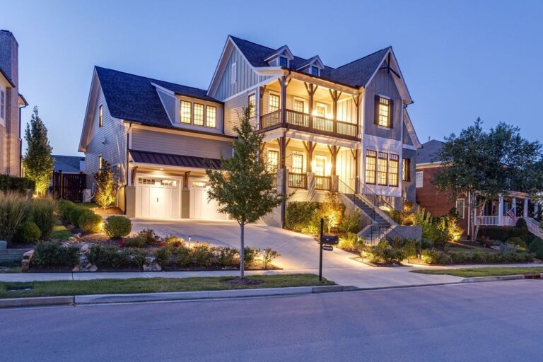 Stunning Custom-Built Home by Carbine in Franklin, Tennessee Priced at $2.49 Million