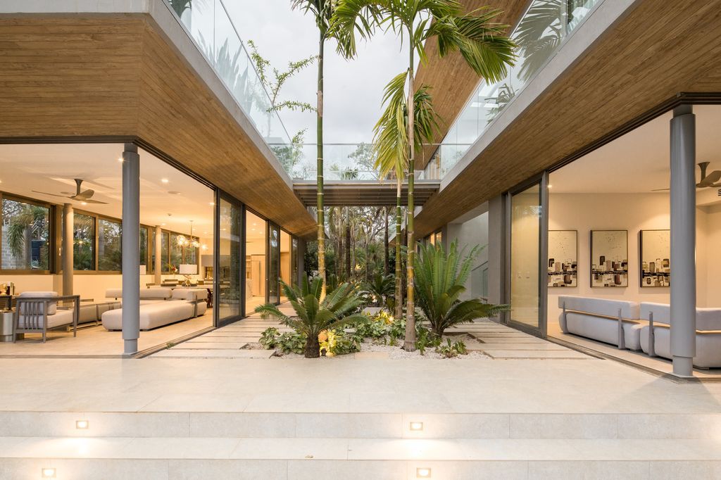 The Courtyard House, Symphony of Sustainable Elegance by Studio Saxe