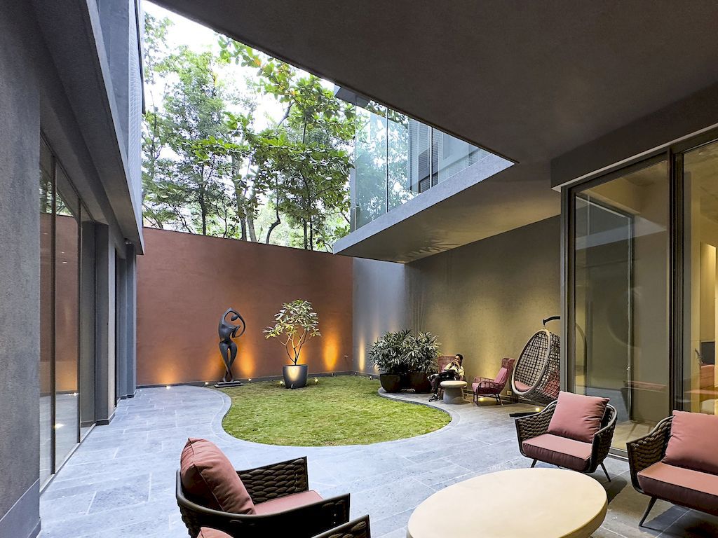 Zen Spaces Residence, Blends Design & Nature by Sanjay Puri Architects