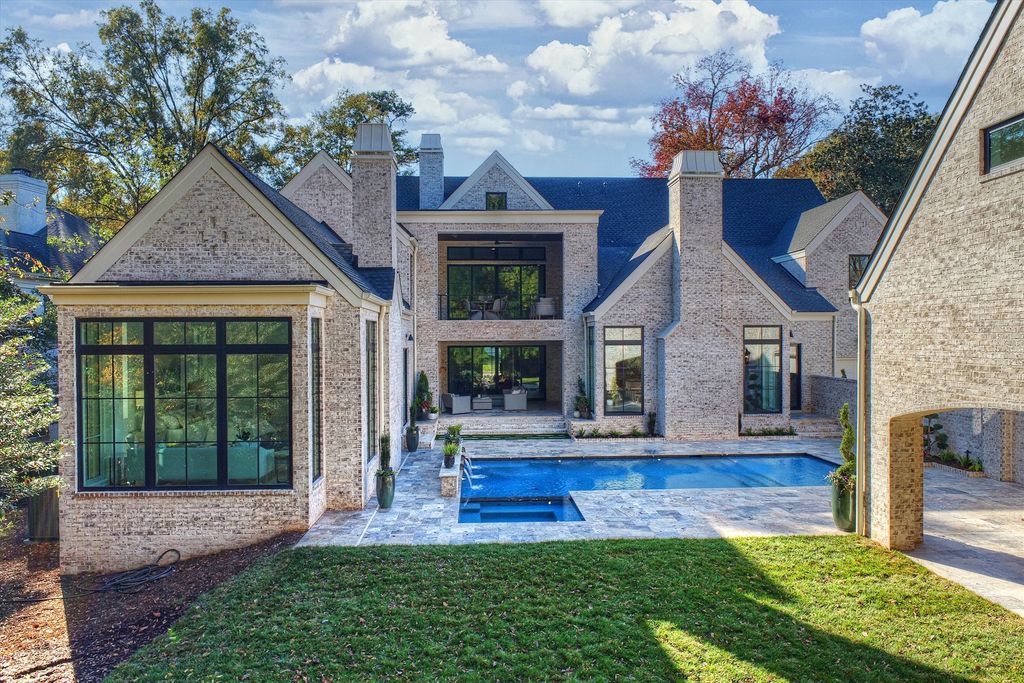 3735 Abingdon Road Home in Charlotte, North Carolina. Experience unparalleled luxury in this meticulously crafted new construction home in Foxcroft. Designed and built by Hestia Designs, this stately residence boasts over 9,400SF of living space with exceptional architecture and modern amenities. 