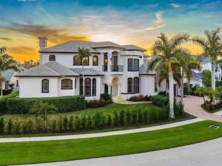 $5.7 Million Marco Island Haven, Where Luxury Meets Endless Waterscape Views and Unforgettable Comfort