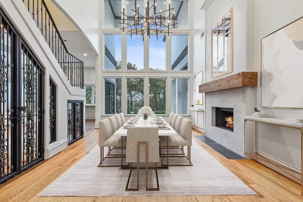 Indulge in the allure of a 5-bed lakeside Home in Flower Mound, TX within the exclusive confines of Point Noble, Offered at $3.85M