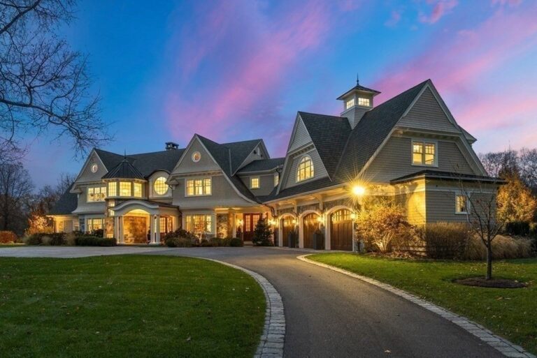 $8 Million Architectural Marvel Graces Southborough, Massachusetts with Unrivaled Design and Artistry