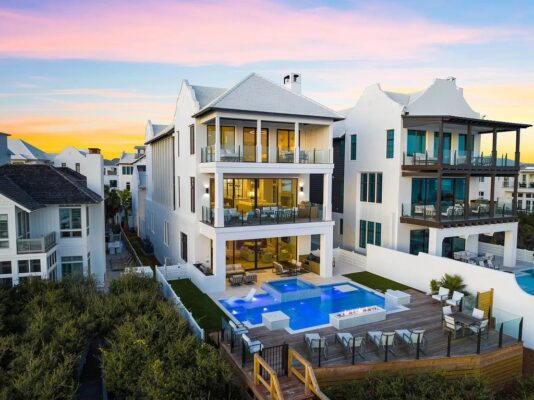 A Coastal Masterpiece, $25 Million Gulf-front Estate with Unrivaled Luxury and Unobstructed Views in Santa Rosa Beach