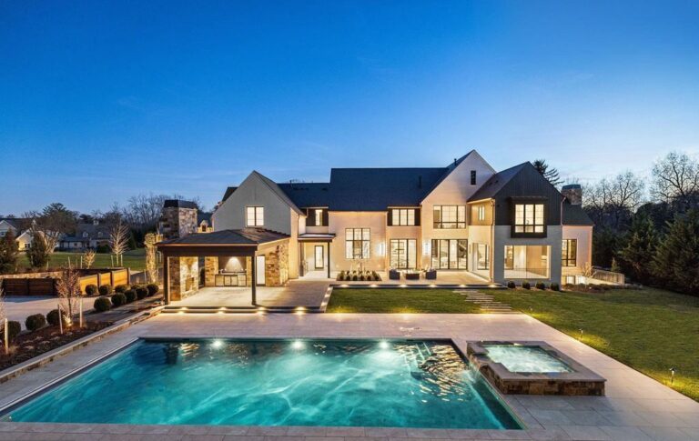 Elegance Redefined: $10.5 Million Masterpiece by Foster-Zimmerman Architects in McLean, Virginia