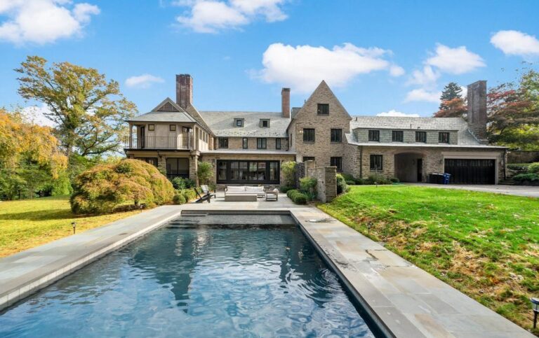Exquisite English Country Estate with State-of-the-Art Upgrades in Pennsylvania for $4.5 Million