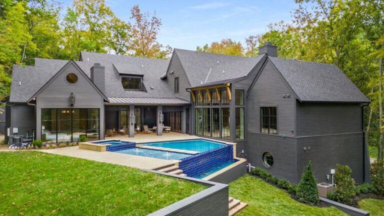 Impeccable 2 Acre Estate in the Scenic Hills of Forest Hills, Nashville Asking $9,999,999