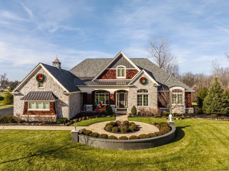 Indiana’s Idyllic Retreat: $2.2M Country Living, Pond, Woods, Total Privacy
