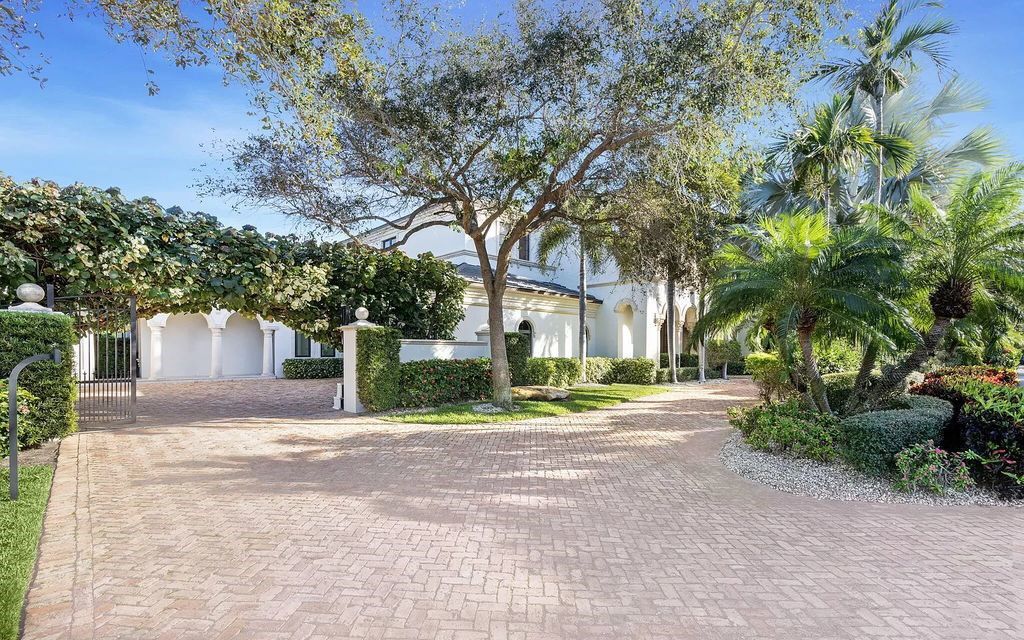 Nestled in prestigious Manalapan, Florida, 1520 Paslay Pl unveils a 10,645-square-foot waterfront haven, meticulously renovated to exude modern opulence. With 6 beds, 8 full baths, and 2 half baths, this residence epitomizes luxury living.