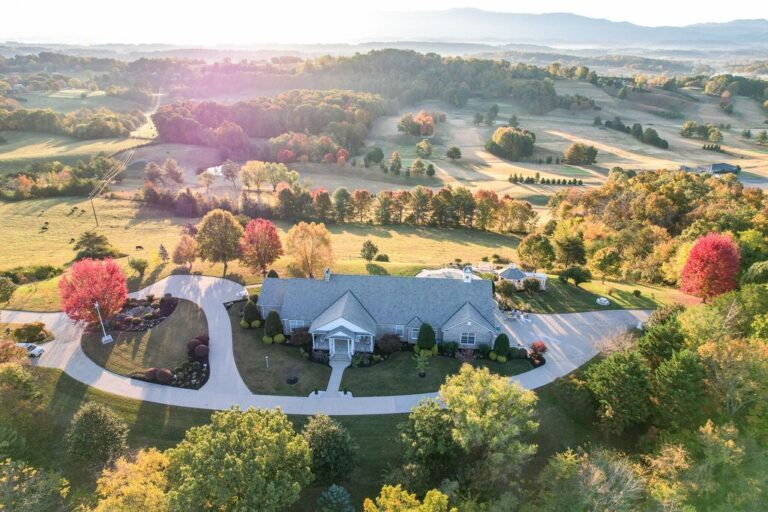 ”Main Street Farm” A Tranquility Retreat with Stunning Appalachian Mountain Views, Offered at $3.25 Million