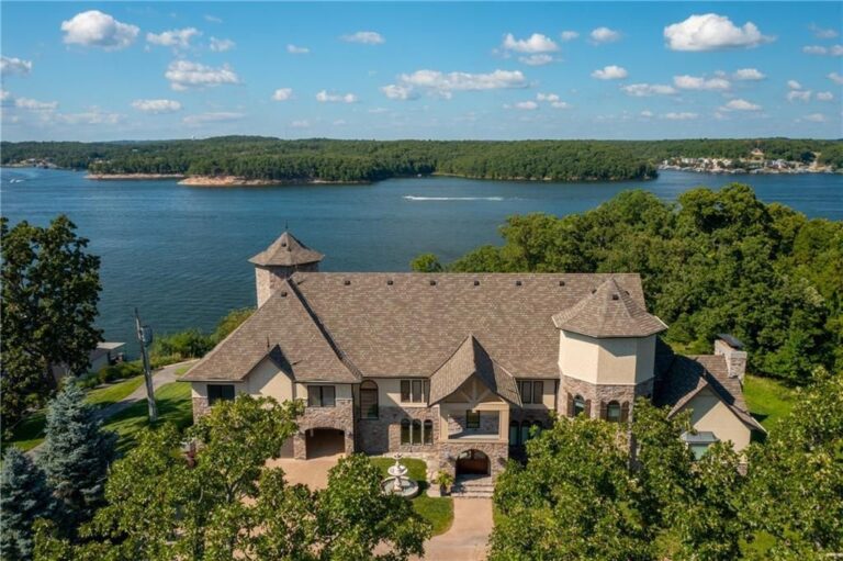 Stone Mansion: Iconic Lakefront Retreat on the Beautiful Lake of the ...