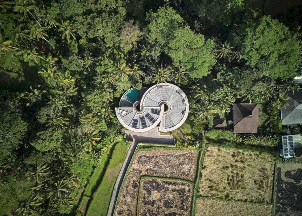The Loop Residence, spiraled architectural Marvel in Bali by Alexis Dornier