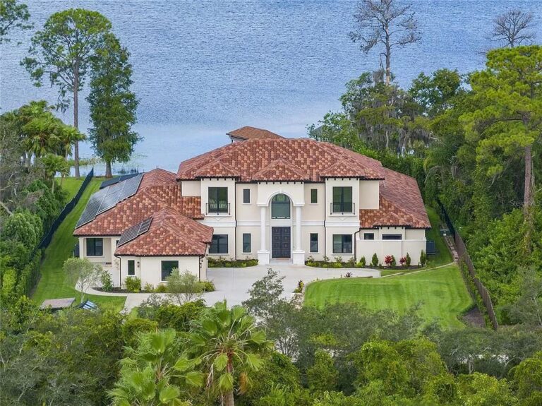 Tranquil $7.5 Million Waterside Estate Offering Tranquil Waterside Living on Orlando’s Millionaire’s Row