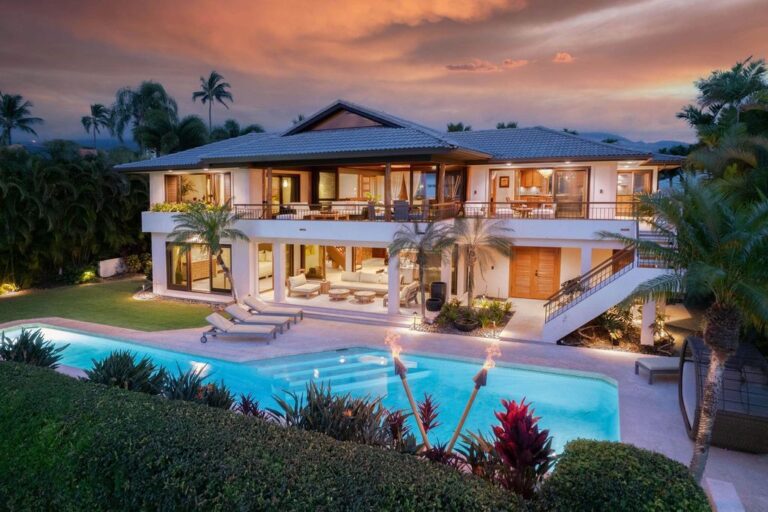 Unparalleled Paradise: Kihei, Hawaii Home with Breathtaking Panoramic Views Listed for $6,995 Million