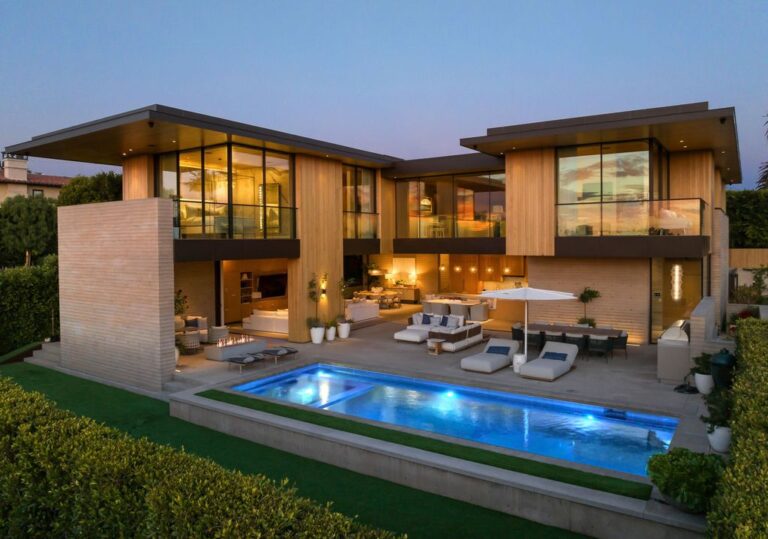 Contemporary Masterpiece with Panoramic Ocean Views in Manhattan Beach for $29,900,000