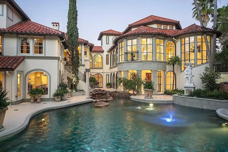 Discover The Villa: An Opulent Italian Home in Houston’s Heart, Offered at $5,250,000
