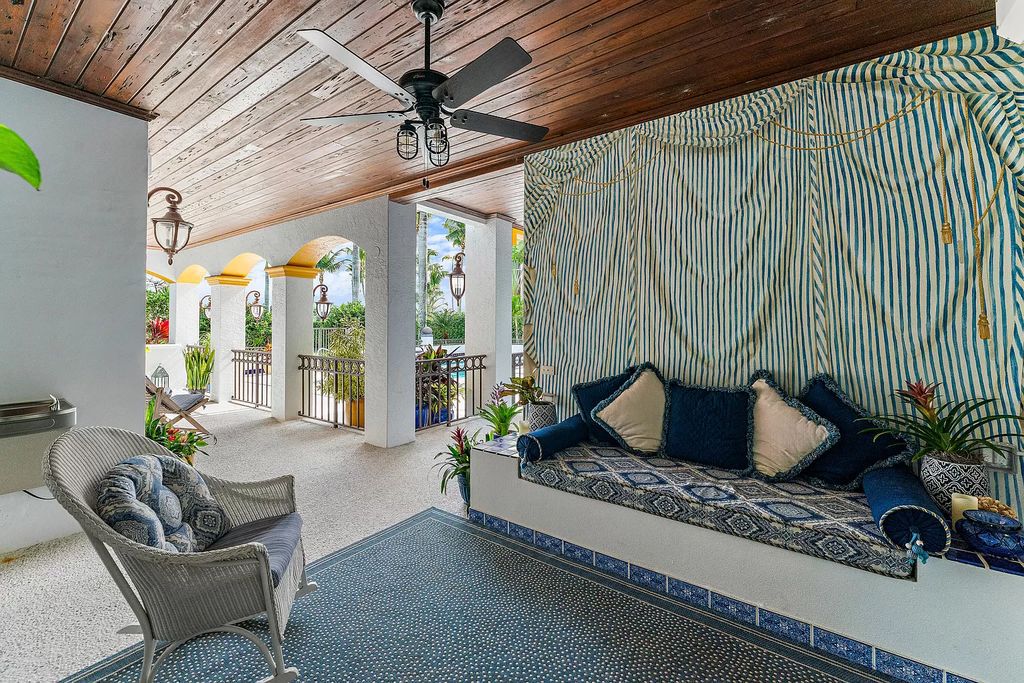 Discover the epitome of refined living at 2929 Marys Way, a Moroccan-inspired waterfront sanctuary in Palm Beach Gardens, Florida. This 5-bed, 9-bath home, remodeled in 2018, boasts 7,175 square feet of meticulously crafted living space on a sprawling 0.68-acre lot.