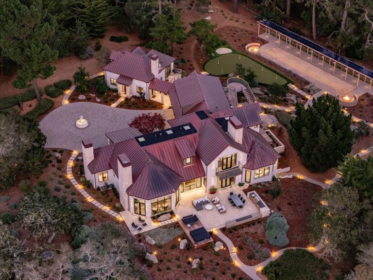 Luxury Living Near Pebble Beach Resorts – A Masterpiece of Opulence and Nature Asks for $39,000,000