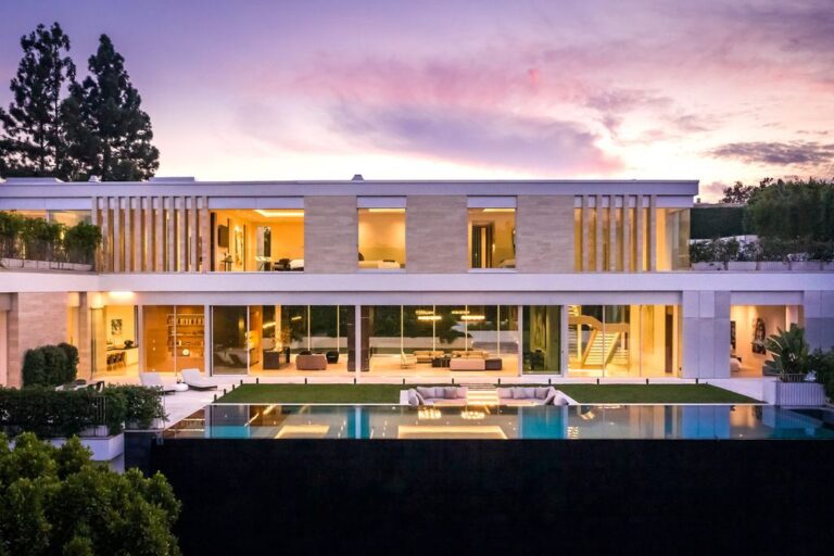 An Exquisite Contemporary Masterpiece in Prime Bel Air on The Market for $37,995,000