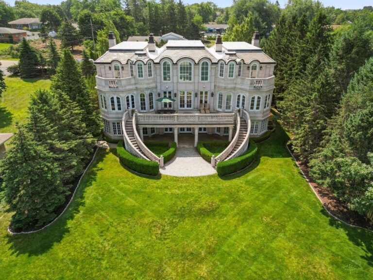 Discover the Allure of a $3.95 Million Waterfront Luxury Home in Michigan