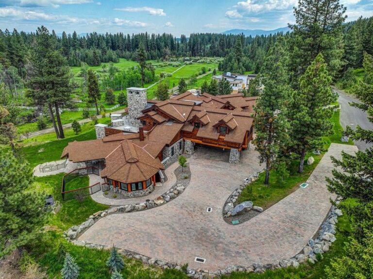 Exclusive $13.9 Million Mountain Retreat Offers Unrivaled Views and Unsurpassed Luxury in Idaho
