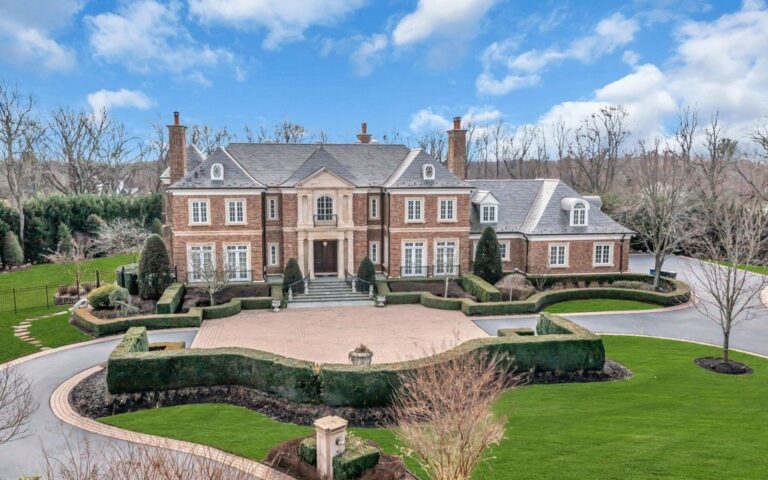 Holmdel’s Luxurious French Chateau, a Crown Jewel in New Jersey, Now Available for $3,499,999