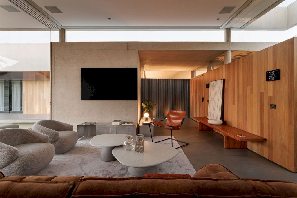 LC House with Contemporary Design by Caracho Arquitetos