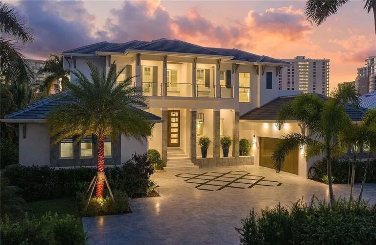 Luxurious Waterfront Estate in Naples with Infinity Pool, Offered at $14.9 Million