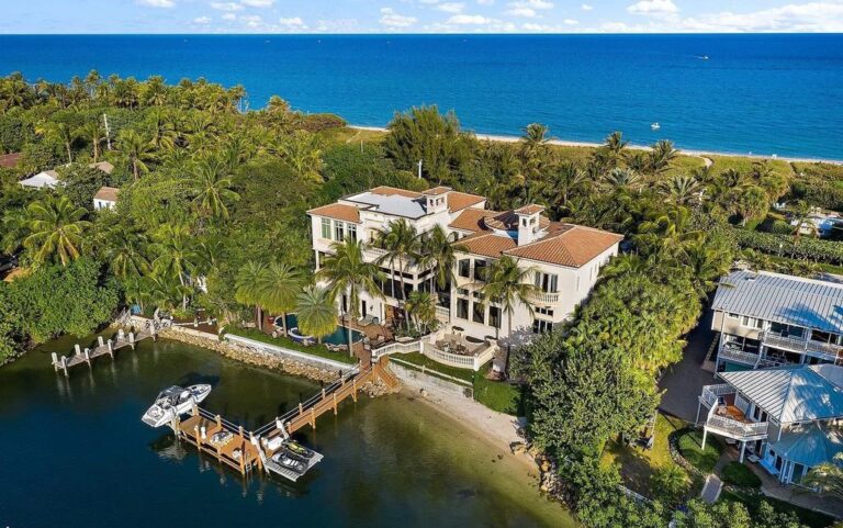 Magnificent $22 Million Fully Furnished Estate with Oceanfront Opulence in Manalapan