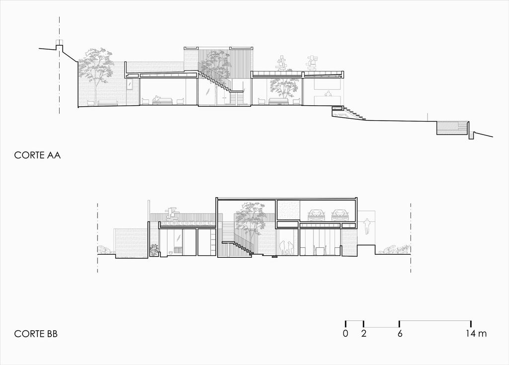 RU House, Elegant Home by Juan Carlos Sabbagh Arquitectos
