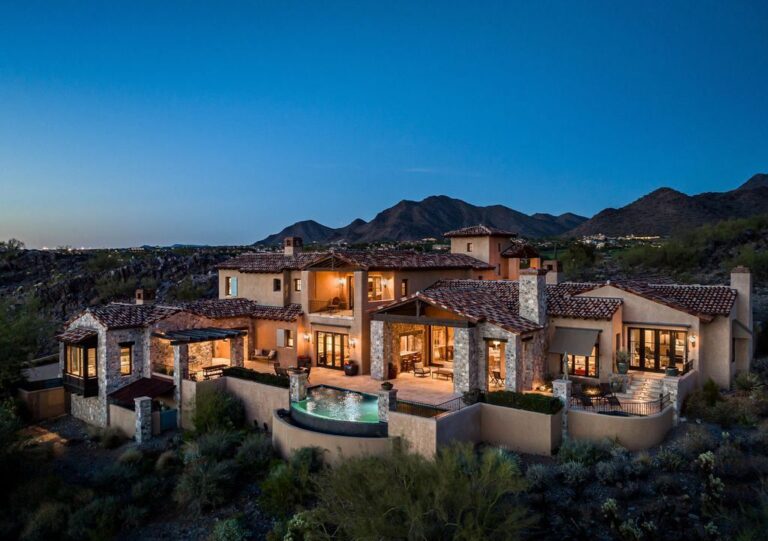 Rural Mediterranean Retreat: Unrivaled Views and Ultimate Privacy in Arizona, Priced at $7.595 Million